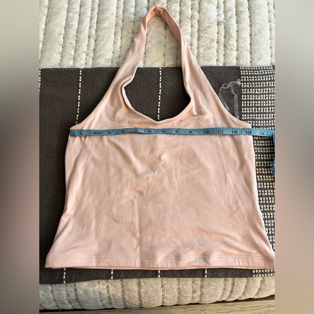 Pink Faded Rose Halter Top